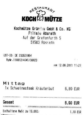 abfs Hffner Kochmtze Restaurant